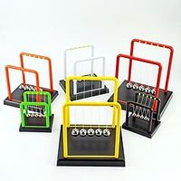 Newton Cradle Balance Steel Balls School Teaching Supplies Physics Science Pendulum Desk Toy Gifts Home Decoration miniinthebox - thumbnail