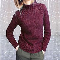 Women's Solid Color Sweater Long Sleeve Sweater Cardigans Round Neck Black Blue Red Wine miniinthebox - thumbnail