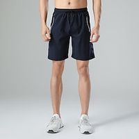 Men's Athletic Shorts Workout Shorts Tennis Shorts Reflective Breathable Quick Dry Shorts Bottoms with Pockets Drawstring Solid Color Summer Gym Workout Tennis Running  Moisture Wicking Lightinthebox - thumbnail