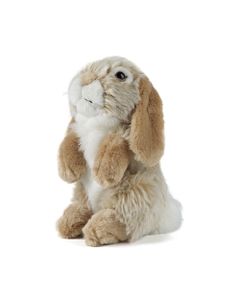 Keycraft Living Nature Small Pets Brown Sitting Lop Eared Rabbit