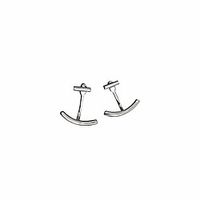 line bar ear cuff jacket minimalist stud earrings for women girls sensitive ear s925 sterling silver fashion chic delicate simple geometric hypoallergenic piercing jewelry gifts bff birthday (silver) Lightinthebox - thumbnail