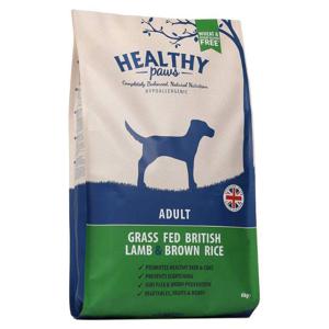 Healthy Paws Grass Fed British Lamb & Brown Rice Adult 6kg