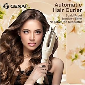 Automatic Hair Curler 28mm Barrel 4 Temperature Modes Negative Ion Generator Intelligent Timer  Sensor Auto Shut-Off for Safety Lightinthebox