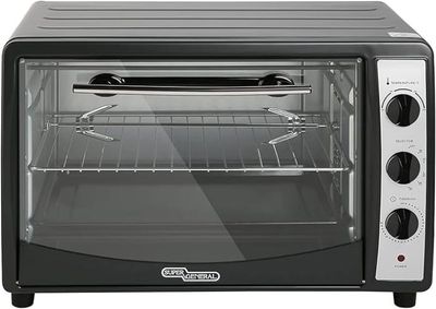 Super General 42 Liters Electric Oven, Black - SGEO046KRC