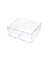 The Home Edit Stackable Hair Dryer Organizer Clear