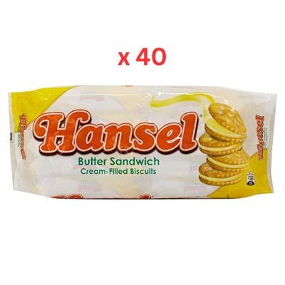 Rebisco Hansel Butter Sandwich Biscuits (10*31G) 310G Pack of 40