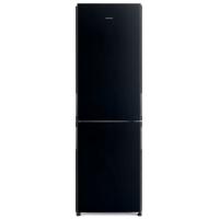 Hitachi 410L Bottom Freezer Refrigerator, Black - RBG410PUK6GBK