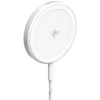 Unisynk 2m Qi2 Magnetic Wireless Charger, White (ACUYKUNI15WWCQI2WHT) - thumbnail