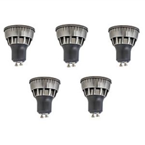 5pcs 3 W LED Spotlight 320 lm GU10 1 LED Beads COB Decorative Warm White Cold White 85-265 V / 5 pcs miniinthebox