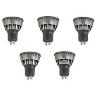 5pcs 3 W LED Spotlight 320 lm GU10 1 LED Beads COB Decorative Warm White Cold White 85-265 V / 5 pcs miniinthebox - thumbnail