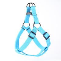 Helepet Adjustable Plain Dog Harness Sky Blue Large