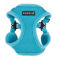 Puppia Soft Harness C Sky Blue Xl Neck 14.2-16.5 Chest 15.4-17.3 inch