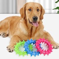 Pet toys Bite resistant audible tpr Barbed teething spiked ringTire bouncy ball Teeth cleaning and stone removal miniinthebox Pet toys Bite resistant audible tpr Barbed teething spiked ringTire bouncy ball Teeth cleaning and stone removal miniinthebox
