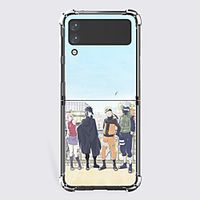 Naruto Cartoon Characters Phone Case For Samsung Z Flip Z Flip 3 Z Flip 2 Unique Design Protective Case Shockproof Dustproof Flip Full Body Case TPU miniinthebox - thumbnail