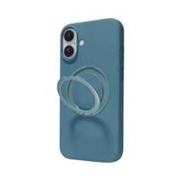 Max & Max iPhone 16 Plus 360 Rotating liquid Silicone Case With Magsafe, Green MXIP16PL-SCGR