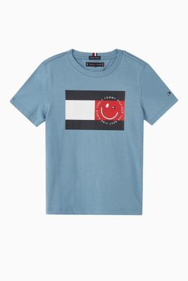 Pure Organic Cotton Smiley T-shirt Pure Organic Cotton Smiley T-shirt