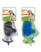 Evriholder Fancy Fur Pet Grooming Mitt Assorted 1 Piece Multicolour - thumbnail