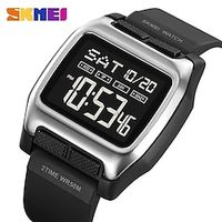 SKMEI Men Watch Fashion LED Digital Watches For Men Man Sports Military Wristwatches TPU Wristband Electronic Clock 2193 Lightinthebox - thumbnail