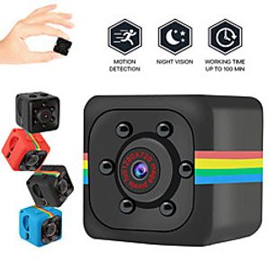 SQ11 1080P Mini Camera HD Camcorder Night Vision Sports DV Video Voice Recorder DV Camera Full HD 2.0MP Infrared Night Vision Sports HD Cam Motion Detection miniinthebox