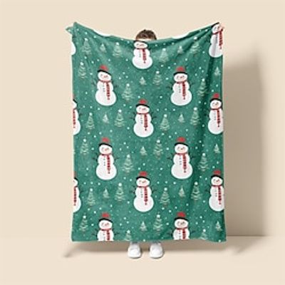 Christmas Snowman Scandinavian Super Soft Blanket,Lightweight Fashion Novelty Flannel Throw Blankets Warm 3D Printed All Seasons Room Decoration Gifts Christmas Decoration For Home Lightinthebox Christmas Snowman Scandinavian Super Soft Blanket,Lightweight Fashion Novelty Flannel Throw Blankets Warm 3D Printed All Seasons Room Decoration Gifts Christmas Decoration For Home Lightinthebox