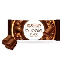 Roshen Aerated Dark Chocolate 80g,(20x2Packs) Carton