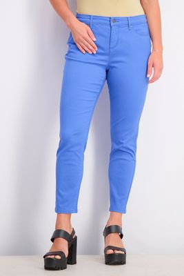 Womens Petite Size Skinny Jeans Cabana Blue Womens Petite Size Skinny Jeans Cabana Blue