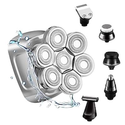 Multifunctional Electric Shaver For Men's 6-In-1 Electric Shaver Shaver Shaver Shaver And Bald Head Machine Lightinthebox
