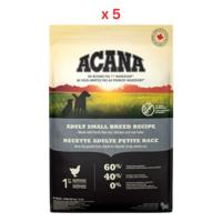 Acana Small Breed Adult Dog Protein-Rich Grain-Free Dry Food 340G Pack Of 5