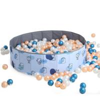 Little Story - Portable Ball pit with 90 balls and Carry bag - Multicolor LS_BPW90PB_MU