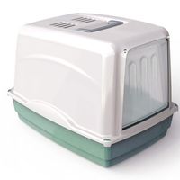 Georplast Vicky Cat Litter Box - Green (Pack Of 2) - thumbnail