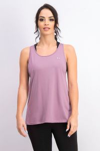 Womens Sport Branded Tank Top  Violet