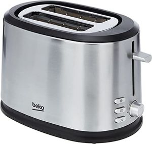 Beko TAM6201I 2-Slice Toaster, 7-Toasting Levels, 850W