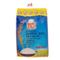 Super Chef Jasmine Rice 10Kg (Pack Of 4)