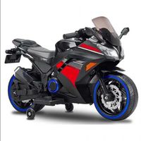 Megastar Ride On speed Triple GX50 12 v Motorcycle For Kids - Black (UAE Delivery Only)