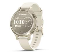 Garmin Lily 2 Active, Lunar Gold with Bone Silicone Band