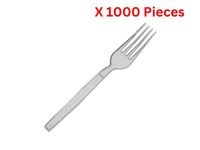 Hotpack Plastic Heavy Duty Clear Fork - 1000 Pieces - CPFHD6