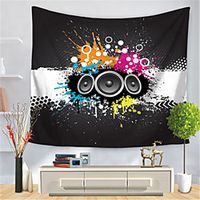 Music Wall Tapestry Art Decor Blanket Curtain Hanging Home Bedroom Living Room Decoration Polyester miniinthebox - thumbnail