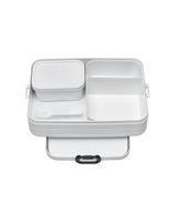 Mepal 1.5 Liter Bento Lunch Box Take A Break Large White