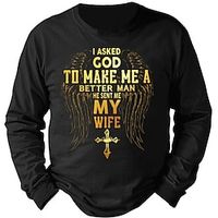 Men's Sweatshirt Pullover Black Crew Neck Graphic Letter Print Sports  Outdoor Streetwear Designer Casual Big and Tall Winter Fall Clothing Apparel Hoodies Sweatshirts  Long Sleeve / Spring miniinthebox - thumbnail