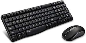 RAPOO X1800 Pro Combo Keyboard and Mouse Wireless Ar - 12002