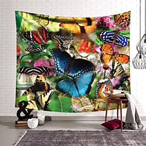 Wall Tapestry Art Decor Blanket Curtain Hanging Home Bedroom Living Room Decoration Polyester Butterfly Lightinthebox