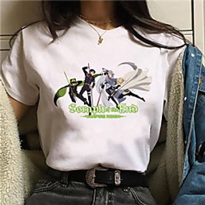 Inspired by Seraph of the End Yuichiro Hyakuya T-shirt Anime 100% Polyester Anime 3D Harajuku Graphic T-shirt For Men's / Women's / Couple's miniinthebox