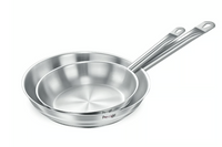 Prestige Stainless Steel Fry Pan, 2 pcs, 22 cm x 26 cm, PR80982-(PR80982)