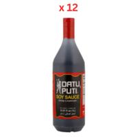 Datu Puti Soy Sauce, 1 Litre Pack Of 12 (UAE Delivery Only)