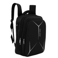 PARA JOHN "Cyber-Elegant Versatile Backpack: Redefine Your Style On and Off Campus" - BLACK