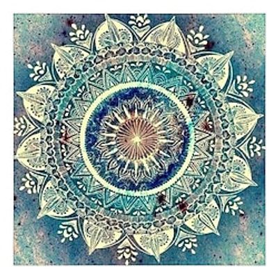 1pc Abstract DIY Diamond Painting Mandala Pattern Diamond Painting Handcraft Home Gift Without Frame Lightinthebox