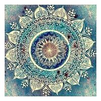 1pc Abstract DIY Diamond Painting Mandala Pattern Diamond Painting Handcraft Home Gift Without Frame Lightinthebox - thumbnail