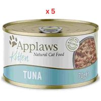 Applaws Kitten Tuna Wet Food Tin 70g (UAE Delivery Only) (Pack Of 5)