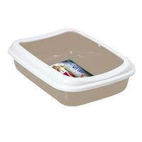 Georplast Junior Cat Litter Tray - Beige (Pack Of 4)