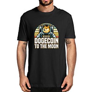 Men's Unisex Tee T shirt Hot Stamping Dog Graphic Prints Letter Plus Size Print Short Sleeve Casual Tops Cotton Basic Fashion Designer Big and Tall White Black Wine miniinthebox